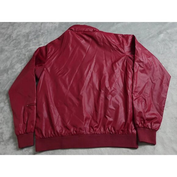 Vintage Canyon Creek Izod Jacket Men's Large Red Hoodie  Full Zip Long Sleeve - Picture 6 of 7